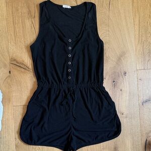 Black Sleeveless Jumpsuit